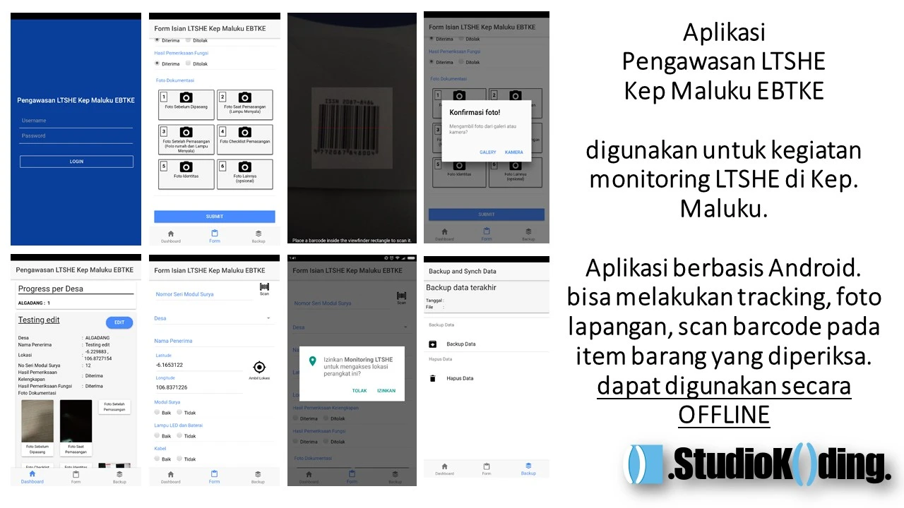 Aplikasi Pengawasan LTSHE Kep Maluku EBTKE