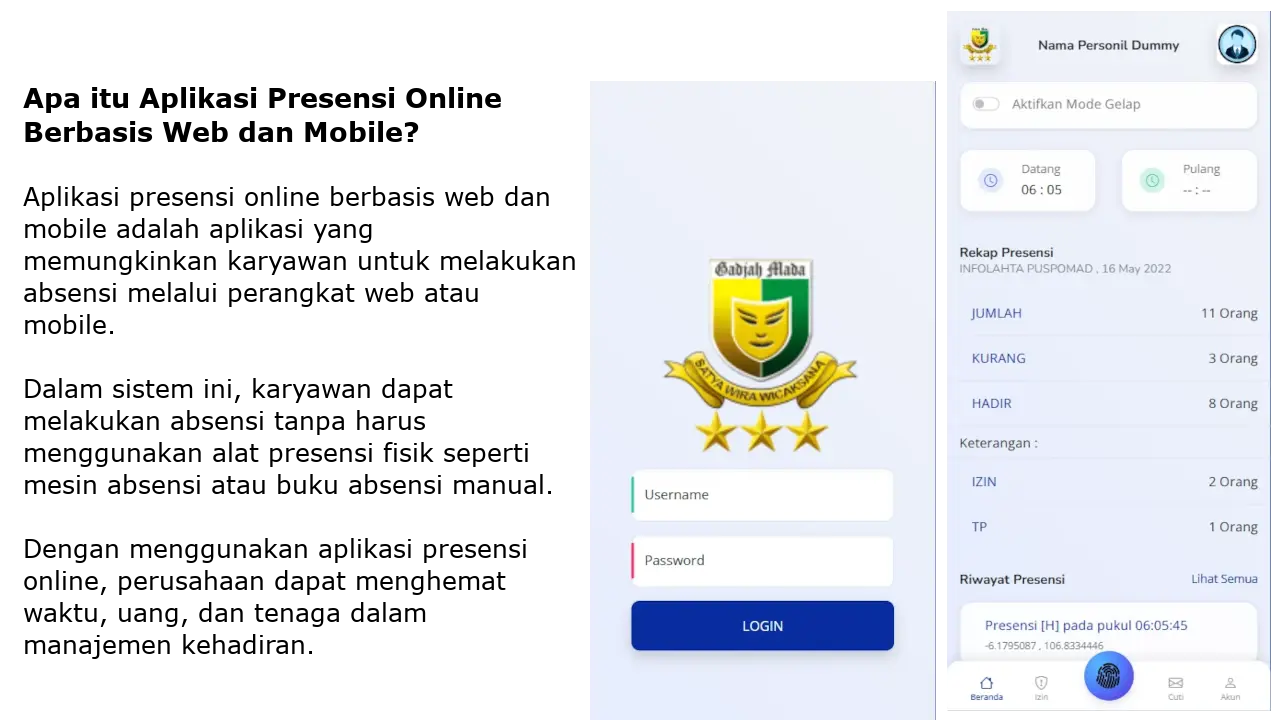 Presensi Online Berbasis Mobile